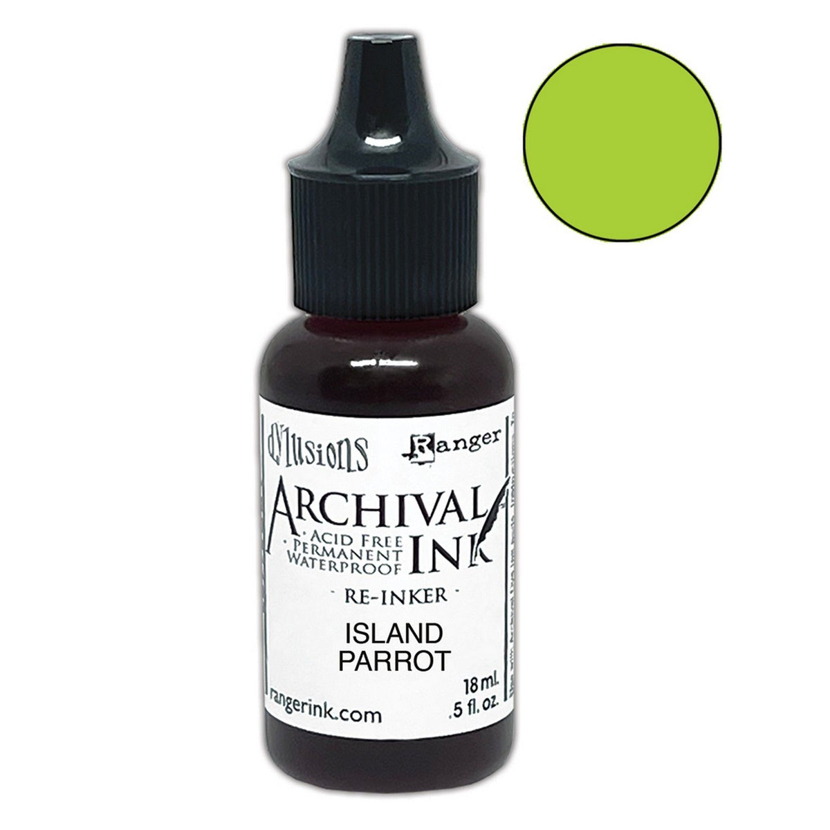Ranger Ink Ranger • dylusions archiwalna papuga reinker wyspa