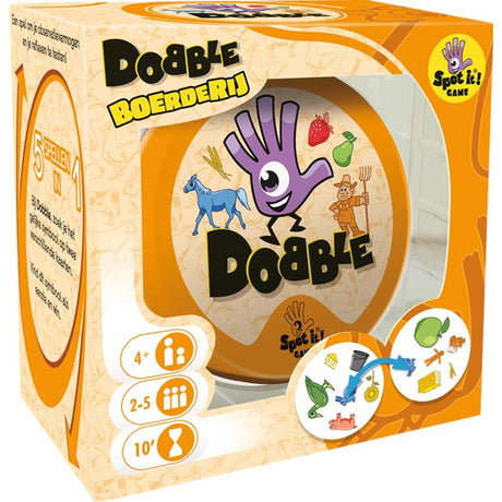 Gra karciana Dobble Farm od 4 lat dla 2-5 graczy