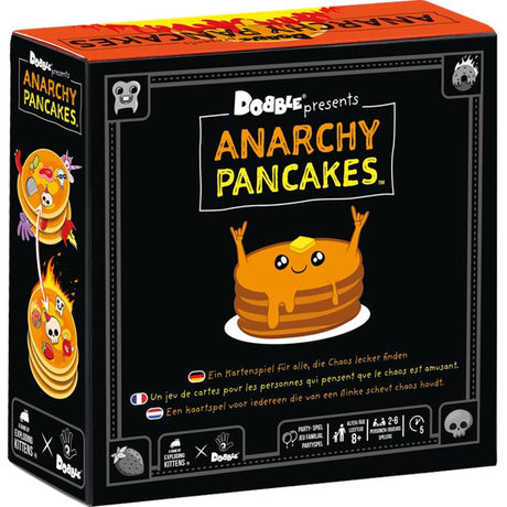 Studio gier planszowych Zygomatic Zygomatic Dobble Anarchy Pancakes - gra karciana z naleśnikami