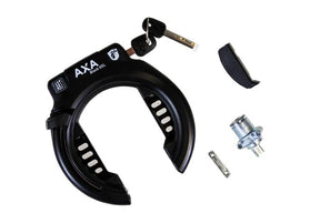 Axa Ringslot Block XXL Black + Cylinder Powertube