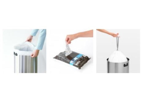 Worki na śmieci Brabantia Perfectfit 50-60 litrów h Dozownik opakowanie 40 worków