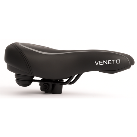 Edge Bcycle Saddle Veneto Inc. Wspornik z tyłu i tylne światło - czarny