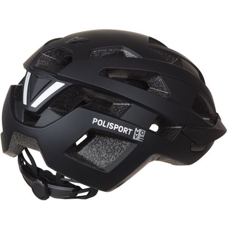 Polisport City Move Hełm rowerowy L 58-61 cm Czarny