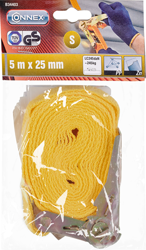 Pas napinający Connex 5,0 m z wciągnikiem 1 dr 245 kg - b34403