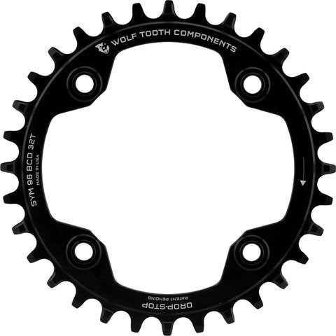 Elementy zęba wilka symetryczna tarcza 96 bcd do Shimano Compact Triple