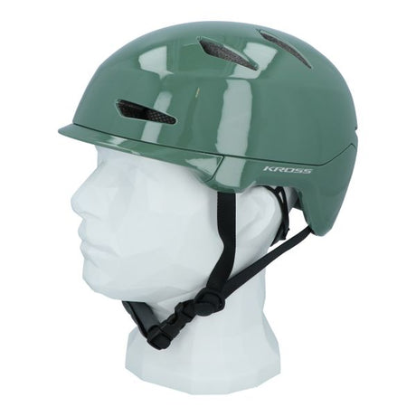 Kask rowerowy Kross city capitalo l (58-61cm) - zielony