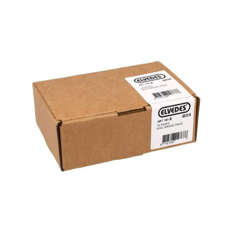 Zestaw klocków do hamulców tarczowych Elvedes – shimano – mieszanka karbonowo-metaliczna (klocki półmetalowe) – 10 par