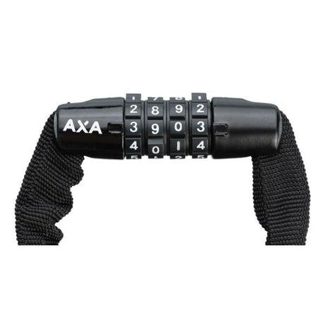 Łańcuszek Axa Lock sztywny 120cm zamek szyfrowy zielony (karta)
