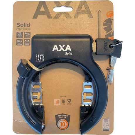 Solidne czarne mocowanie błotnika Axa Frame Lock (karta)
