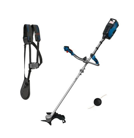 Biustonosz Bosch niebieski GFR 18v-25 professional | Kosiarka akumulatorowa 18 V | bez akumulatora i ładowarki - 06008d1200