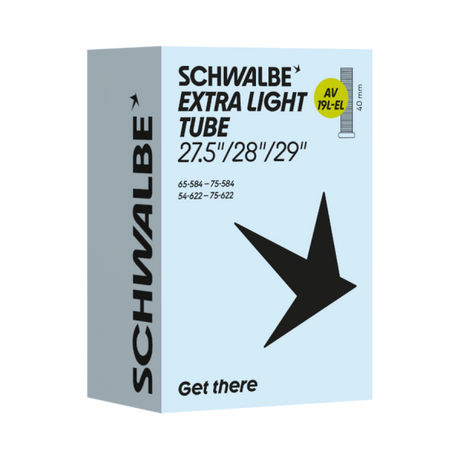 Schwalbe benelux b.v. śliniaczek Schwalbe. av19l-el extra light - 54 75-584 622 ib agv czarny 40 mm - 10462340