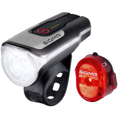 Zestaw oświetlenia Sigma Aura 80 USB Reflight + Nugget II Tailght