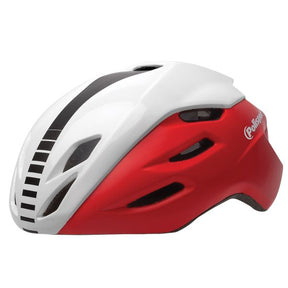 Kask Polisport Aero Road matowy czerwony połysk biały czarny L 58-61cm