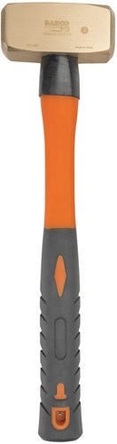 Młot Bahco | uchwyt z włókna szklanego | beziskrowy | brąz aluminiowy | 2 kg - nsb500-2000-fb