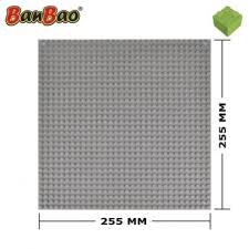 Szara płyta bazowa Banbao 25,5 x 25,5 cm