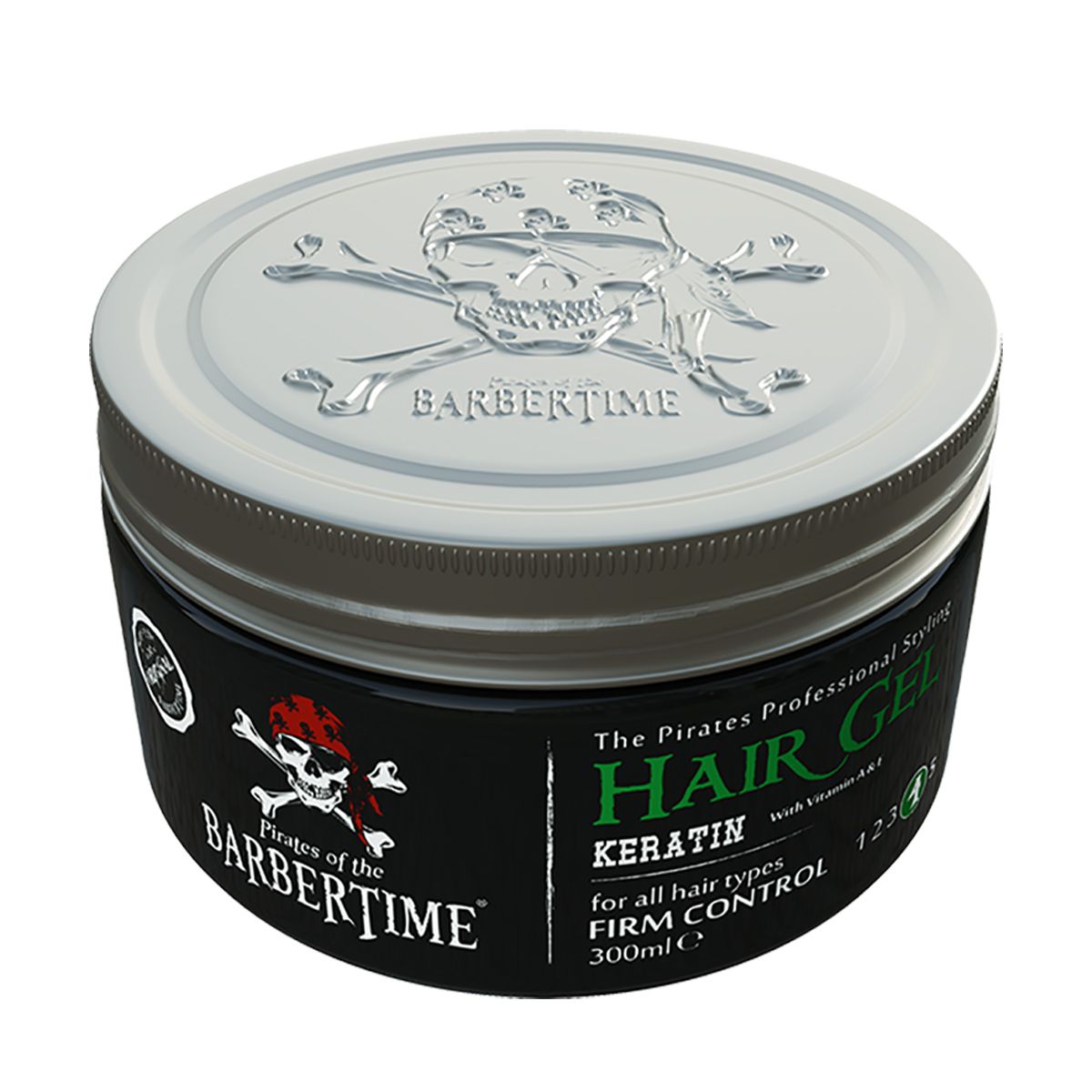 Barbertime żel do włosów z keratyną 300ml