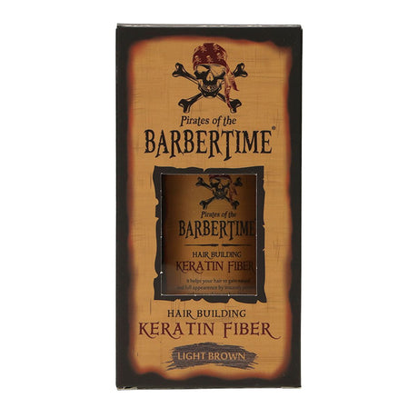 Barbertime włókno keratynowe budujące włosy jasnobrązowe 21gr.