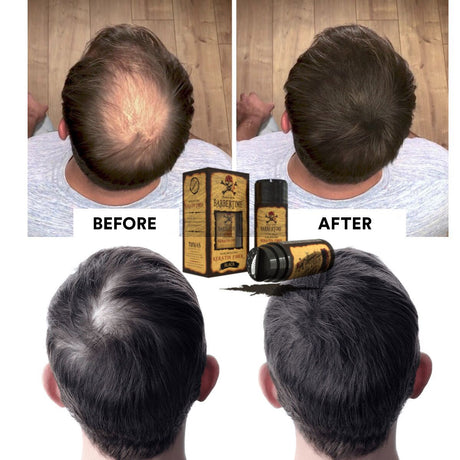 Barbertime włókno keratynowe budujące włosy jasnobrązowe 21gr.