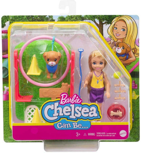 Otto Simon Barbie, nastoletnia lalka Chelsea, może być zestawem do zabawy dla trenera psów