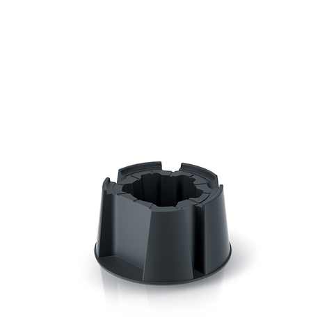Prosperplast basis voor de regenwater container basecan antraciet