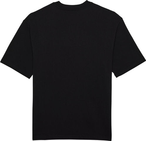 T-shirt oversize SS z napisem w kształcie głowy lisa