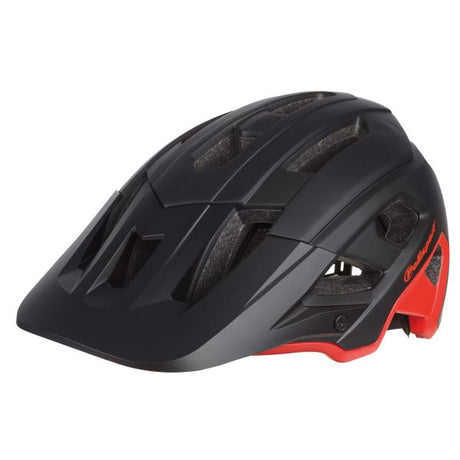 Hełm rowerowy Polisport Mountain Pro L 58-61 cm Czarny czerwony