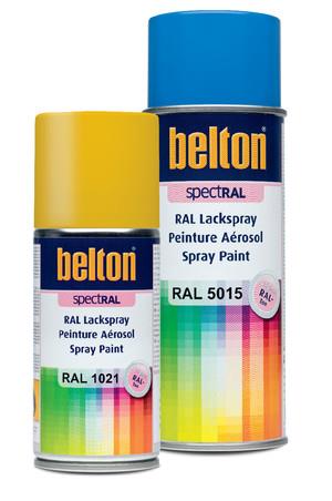 Puszka sprayu firmy Belton RAL3002 400ml