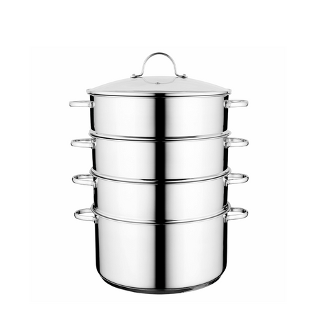Komfortowy zestaw do gotowania na parze Berghoff Essentials, 5-częściowy
