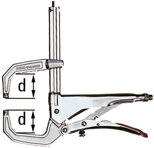 Szczypce Bessey c-grip grzc 110 80 - grzc