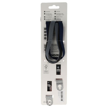 Simson triobinder 60cm - zwart blauw antraciet