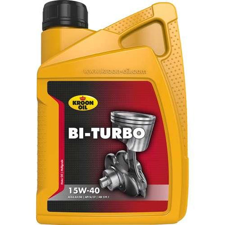 Kroon-oil bi-turbo 15w-40 - uniwersalny olej silnikowy - 5 litrów - gatunek oleju mineralnego