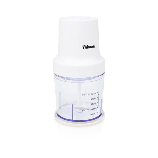 Tristar hakmolen 0.5l plastic kom - 400w