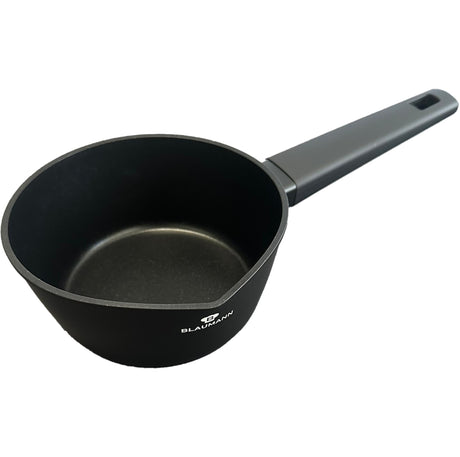 Rondelek z kolekcji Blaumann czarno-srebrny ø16cm