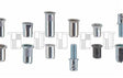 Nitonakrętka Masterfix m8 0,5-3,0mm stal nierdzewna (50)