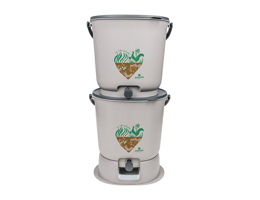 Emiton Bokashi Kitchen Bady - Essential Grey - kompletny zestaw