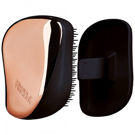 Kompaktowa szczotka do włosów Tangle Teezer w kolorze różowego złota