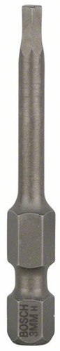 Akcesoria Bosch Bit ekstra twardy sześciokątny 3, 49 mm 3 szt. - 2607001732
