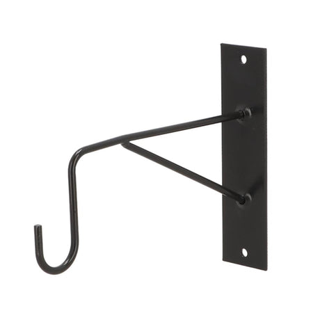 Klasyczny wieszak na kosz wiszący firmy Esschert, 21 cm, żelazny czarny