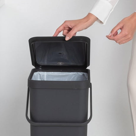 Kosz na śmieci Brabantia sort go 40l szary