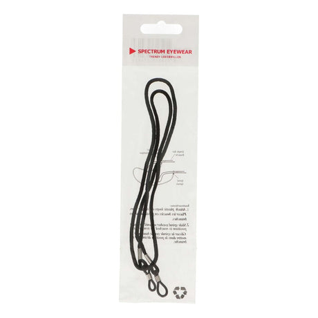 Sznurek do okularów Spectrum czarny