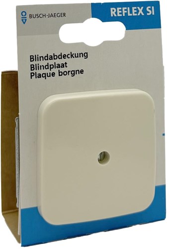 Kremowa zaślepka Busch Jaeger - 4695060