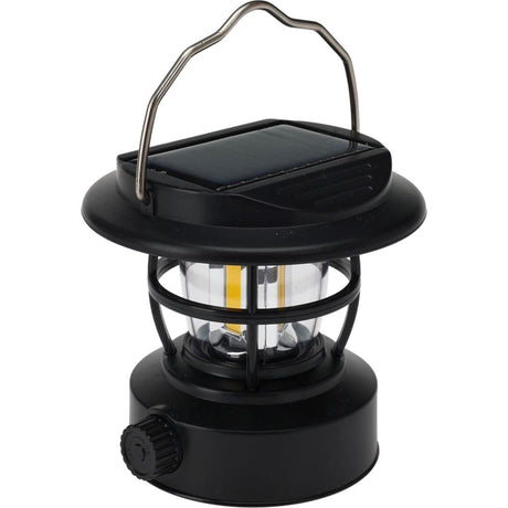 Lampa kempingowa Redcliffs z możliwością ładowania na energię słoneczną USB