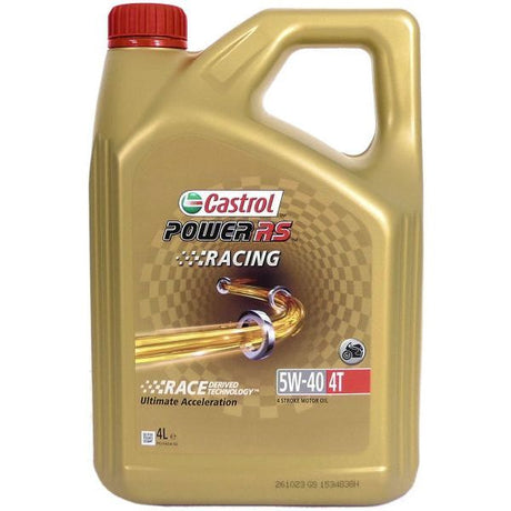 Olej Castrol Power rs racing 4t 5w-40 - butelka 4 litry