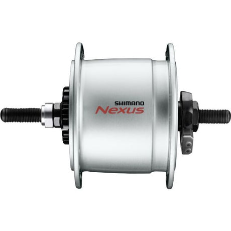 Shimano - dynamo w piaście - dh-c6000-3r - 3 wat - 36 otworów - hamulce rolkowe - srebrny