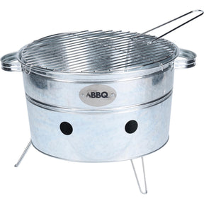 Bbq barbecue teil 345mm zink gs tuv