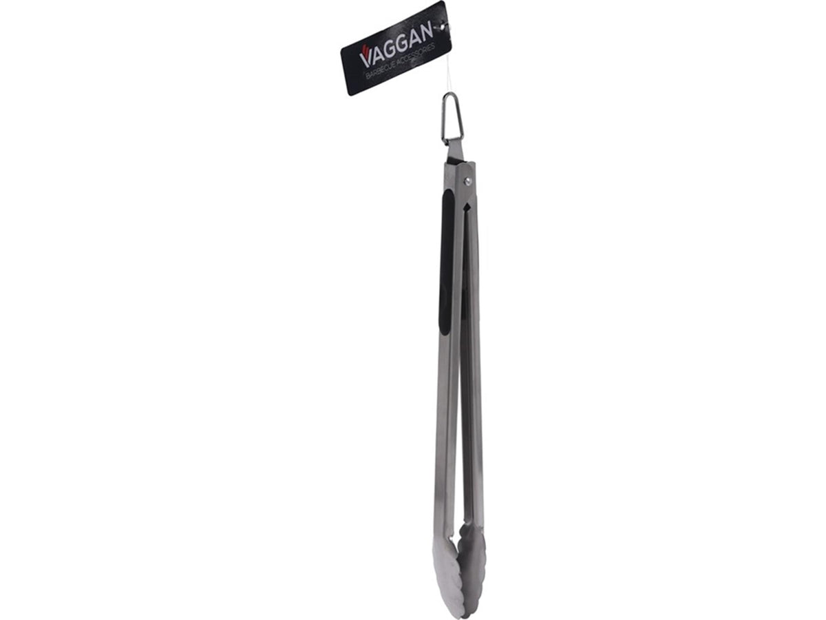 Szczypce do grilla BBQ ze stali nierdzewnej 40x2,5cm