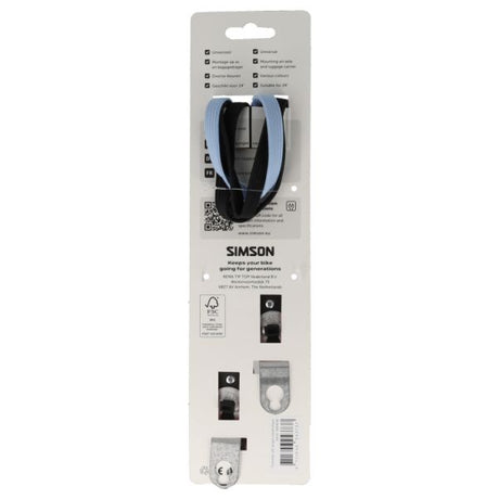 Segregator Simson Trio Boy 24i - czarno-niebieski