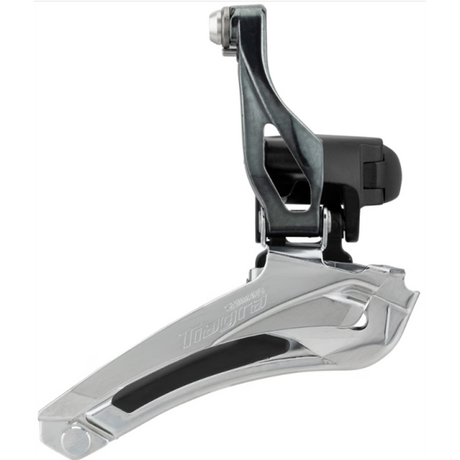 Przerzutka przednia Shimano 2 x 10 rzędów tiagra fd-4700 ø28.6 - ø31.8 mm zacisk down-pull 61-66° - 46-53t - czarny srebrny