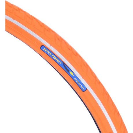 Opona holenderska Perfect 28 x 1.40 40-622mm antyprzebiciowa - pomarańczowa z odblaskiem