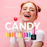 Claresa Lakier Żelowy UV LED 5ml Cukierek 9